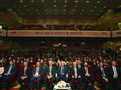 Foreign Minister Ertuğruloğlu attended the 10th World Turkish Business Council Congress 