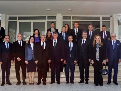 Foreign Minister Ertuğruloğlu receives Türkiye-TRNC Inter-Parliamentary Friendship Group