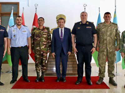 Minister Ertuğruloğlu receives military attachés