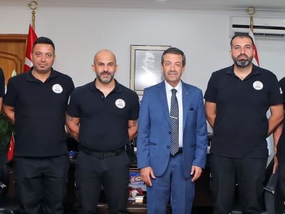 Ertuğruloğlu receives Natural Disaster Search and Rescue Association (DAAK)