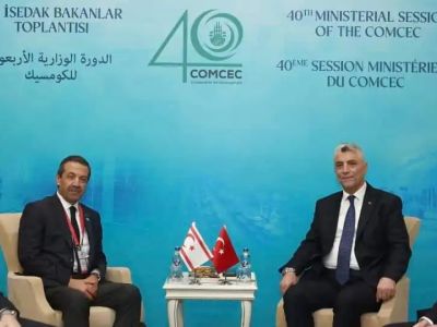 Foreign Minister Ertuğruloğlu attends 40th Ministerial Session of COMCEC
