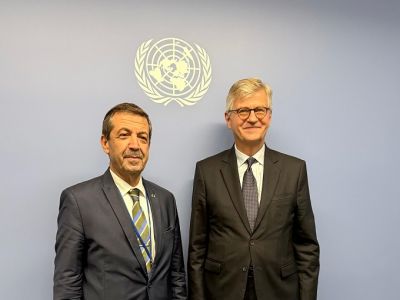 Minister Ertuğruloğlu meets Lacroix