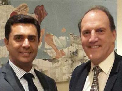 Minister Nami meets with the Rt. Hon. Simon Hughes, MP, Minister of State for Justice and Civil Liberties of the United Kingdom