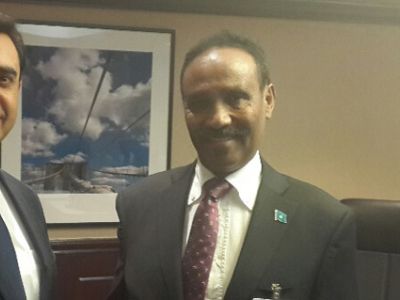 Foreign Minister Nami meets with Minister of Foreign Affairs of Somalia, Beileh
