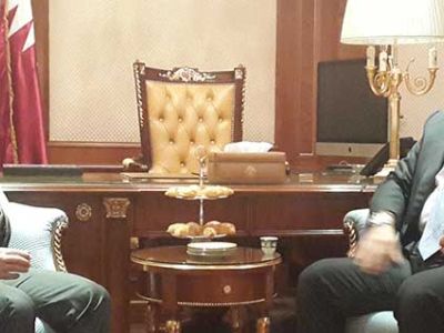 Foreign Minister Nami meets with Foreign Minister of Qatar