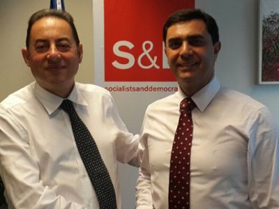 Foreign Minister Nami meets with Pittella