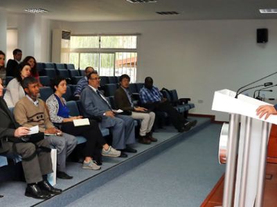 Minister Nami gave a briefing to foreign journalists