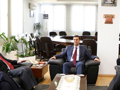 Minister Nami receives the Presidents of the TCCC and CTCI