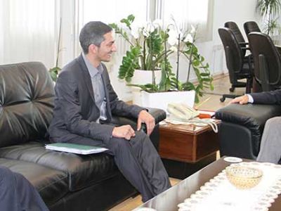 Delegation of Chamber of Mines, Metallurgy and Geology Engineers visits Minister Nami