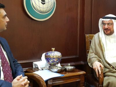 Foreign Minister Nami meets with OIC Secretary General Madani
