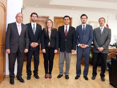 Foreign Minister Nami Receives Executive Committee Of NEI