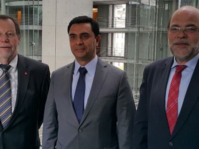 Minister Nami continues high-level contacts in Berlin