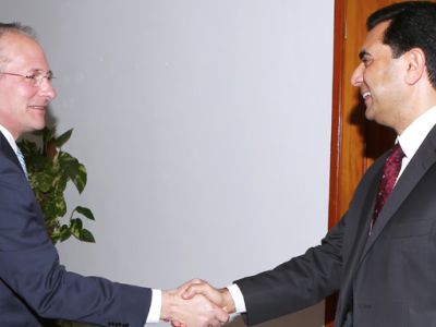 Foreign Minister Nami receives US Ambassador Koenig