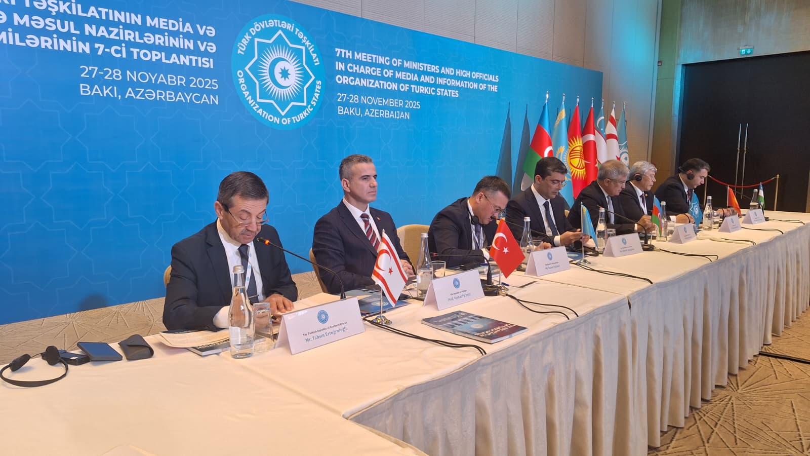 Foreign Minister Ertuğruloğlu attends 7th Meeting of the Ministers and High Officials in Charge of Media and Information of OTS