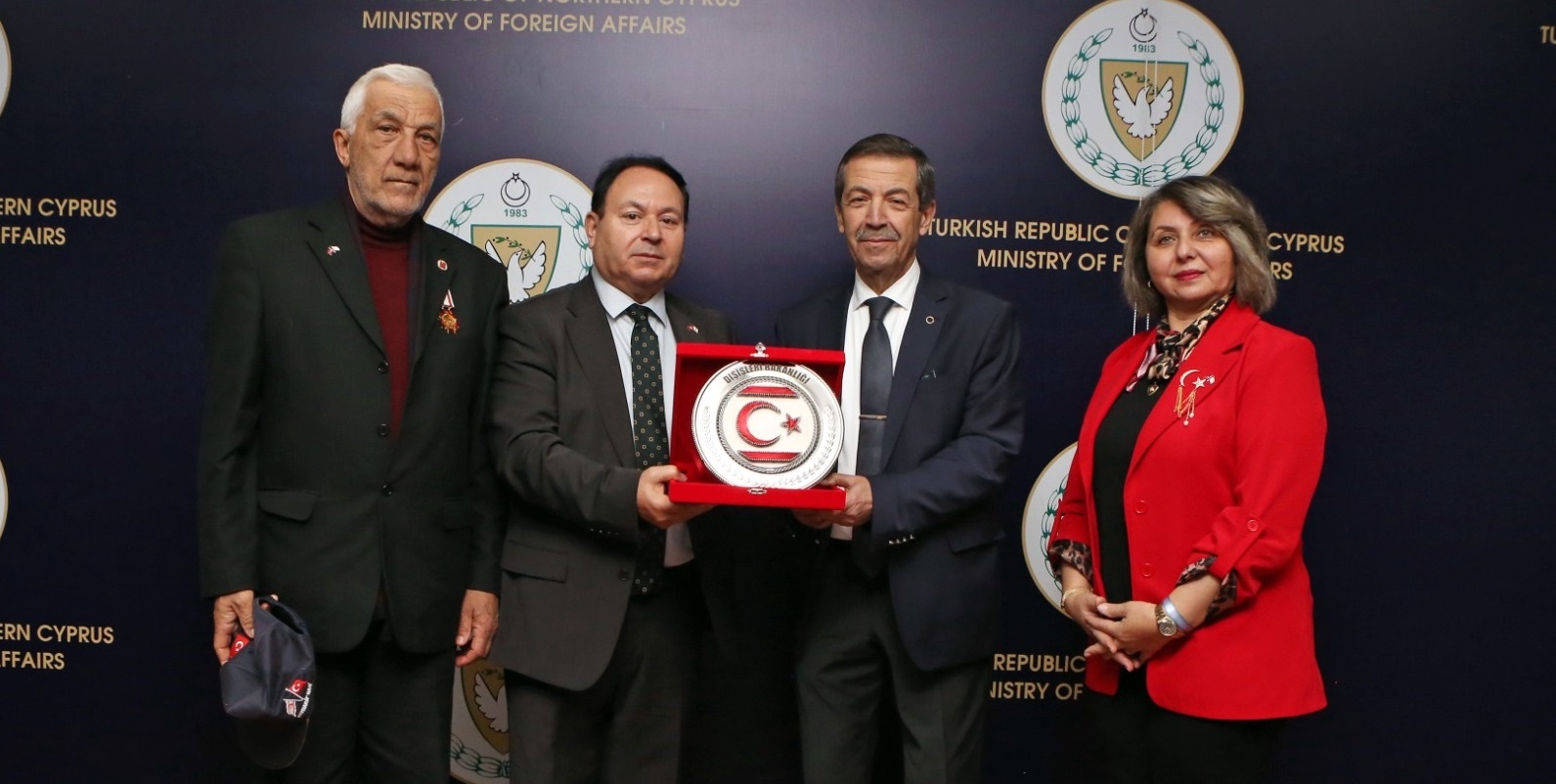 Bakan Ertuğruloğlu, Türkiye-Kıbrıs Türk İşbirliği Cemiyeti heyetini kabul etti